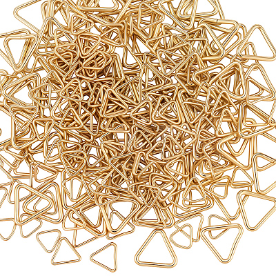 300Pcs 3 Styles Triangle 304 Stainless Steel Rings STAS-BBC0007-51-1