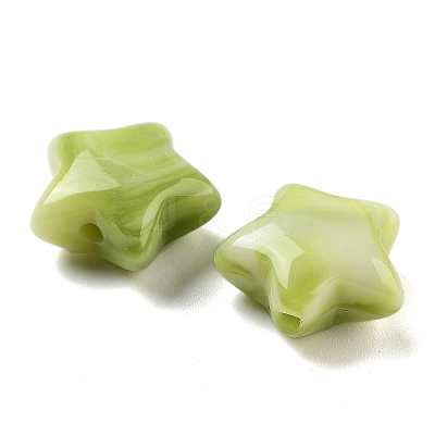 Acrylic Beads OACR-U005-05C-1