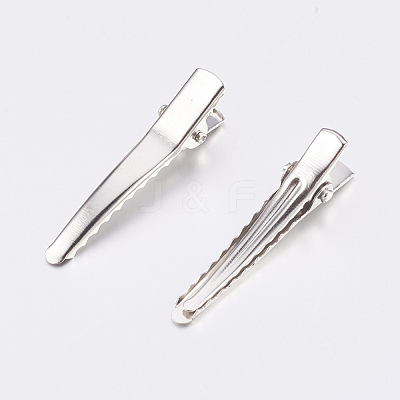 Iron Alligator Hair Clip Findings IFIN-A171-09C-1