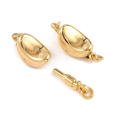 SHEGRACE Brass Box Clasps XGR0092G-166G-1