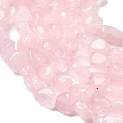 Natural Rose Quartz Beads Strands G-P601-A05-02-1