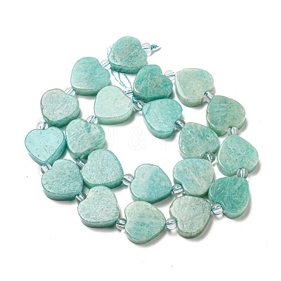 Natural Amazonite Beads Strands G-G072-D01-01-1