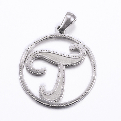 Non-Tarnish 304 Stainless Steel Pendants STAS-K162-073P-1