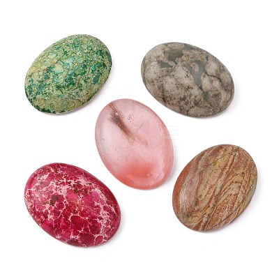 Gemstone Cabochons G-G529-22x30mm-M2-1