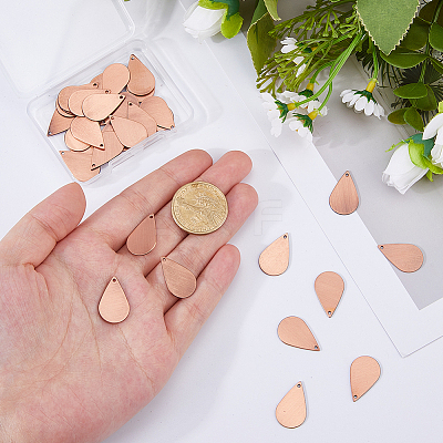 32Pcs Brass Pendants KK-FH0008-22R-1