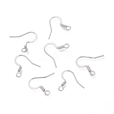 Brass Earring Hooks KK-H102-01P-1