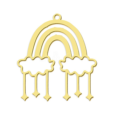 201 Stainless Steel Pendants LS-STAS-S105-LA790-2-1