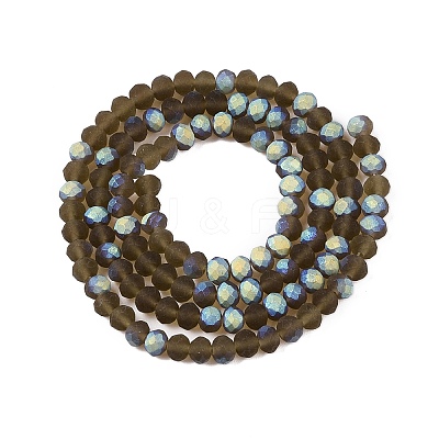 Transparent Glass Beads Strands EGLA-A044-T4mm-MB16-1