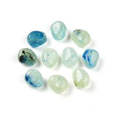 Transparent Acrylic Beads TACR-T028-43B-1