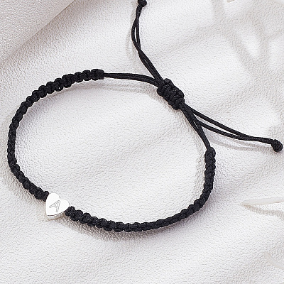 1Pc Adjustable Nylon Cord Braided Bracelets for Women Men BJEW-LP0001-34A-P-1