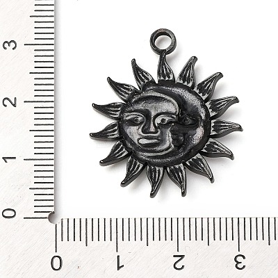Ion Plating(IP) 304 Stainless Steel Pendants STAS-E169-16B-1