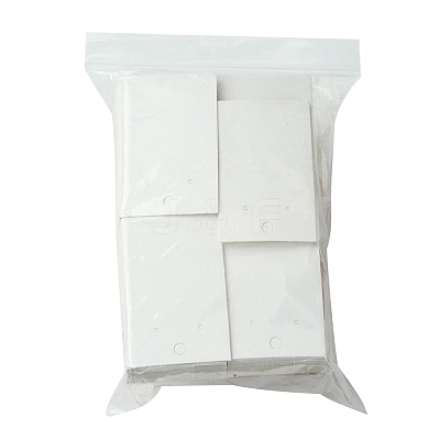 200Pcs Paper Earring Display Card CDIS-FS0001-15-1