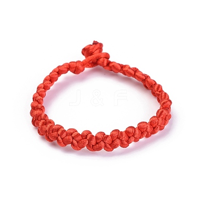 Nylon Thread Braided Cord Bracelets BJEW-JB04339-02-1