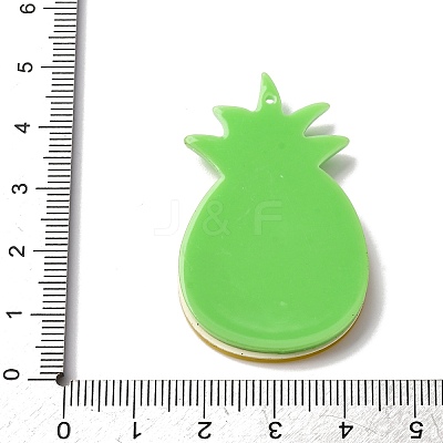Fruit Acrylic Pendants OACR-H055-01C-1