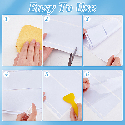 Paper Car Hood Cover Sticker DIY-WH0419-76B-1