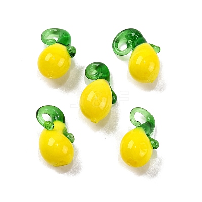 Fruit Food Glass Pendant RESI-U001-03A-1