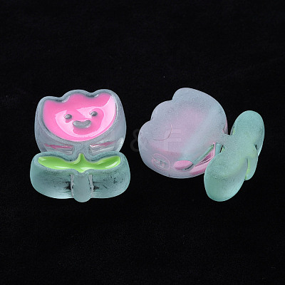 Transparent Acrylic Beads X-MACR-S374-03B-05-1