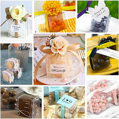 Foldable Transparent PET Box CON-WH0074-72C-1