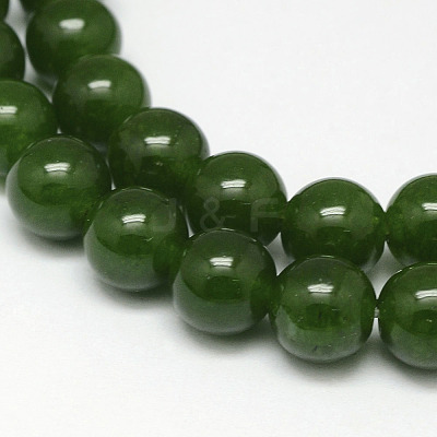 Natural TaiWan Jade Bead Strands G-F342-03-10mm-1