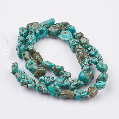 Natural Magnesite Beads Strands G-K249-02B-1