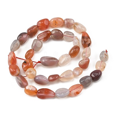 Natural Agate Beads Strands G-P623-A02-02-1