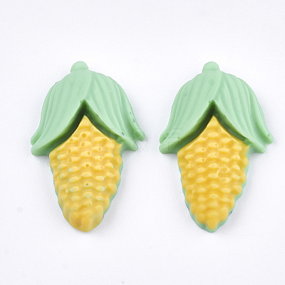 Autumn Theme Resin Cabochons CRES-T010-84-1