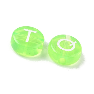 Transparent Acrylic European Beads MACR-K365-02B-04-1