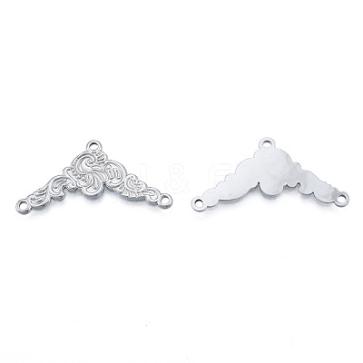 Non-Tarnish 201 Stainless Steel Chandelier Components Links STAS-N098-211P-1