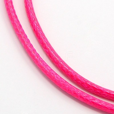 Waxed Cord Necklace Making MAK-F003-M-1