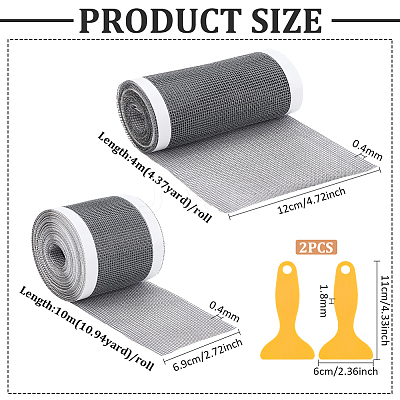 2 Sets 2 Style PVC Floor Drain Sticker TOOL-BC0002-58-1