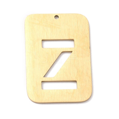 Ion Plating(IP) 304 Stainless Steel Pendants STAS-K216-49Z-G-1