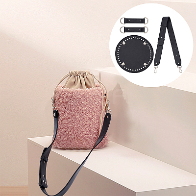 DIY PU Leather Bag Making Kits DIY-WH0308-110-1