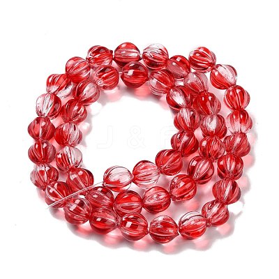 Transparent Glass Beads Strands GLAA-F114-02A-1