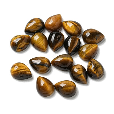 Natural Tiger Eye Cabochons G-Q173-02B-04-1