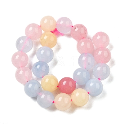 Dyed Natural Malaysia Jade Beads Strands X-G-G021-02B-24-1