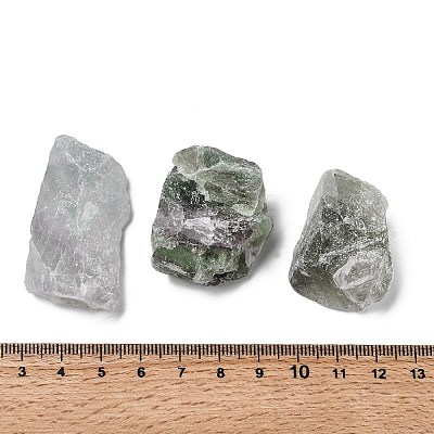 Rough Raw Natural Fluorite Beads G-F710-18-1