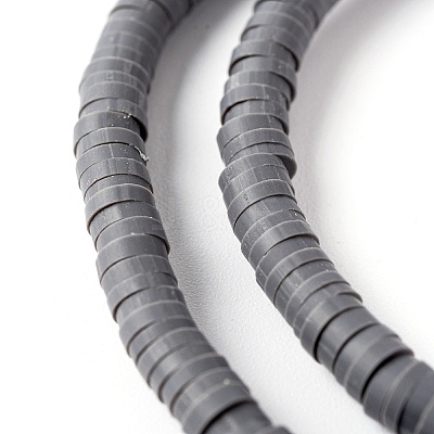 Handmade Polymer Clay Beads Strands LS-CLAY-R089-4mm-Q062-1