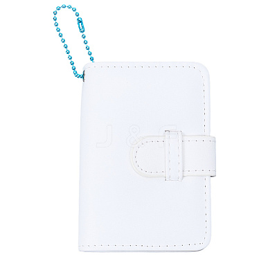 PU Mini Photocard Holder Book AJEW-WH20060-22B-1