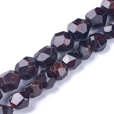 Natural Garnet Beads Strands G-I225-05-B-1