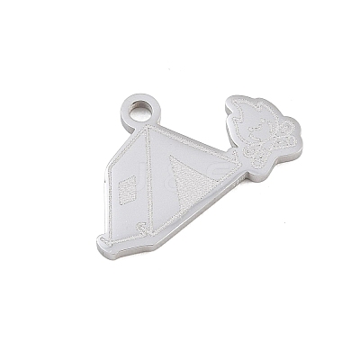 304 Stainless Steel Pendants SA-CBAE30B-04C-P-1