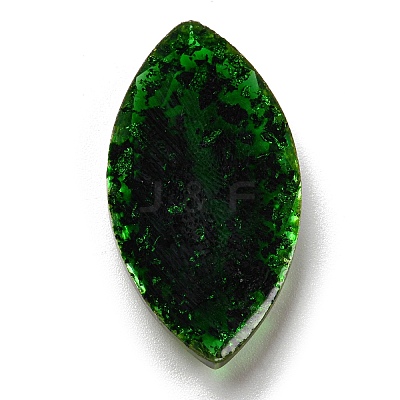 Transparent Epoxy Resin Cabochons CRES-A053-13-1