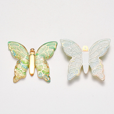 Transparent Acrylic Pendants X-TACR-R140-06H-1