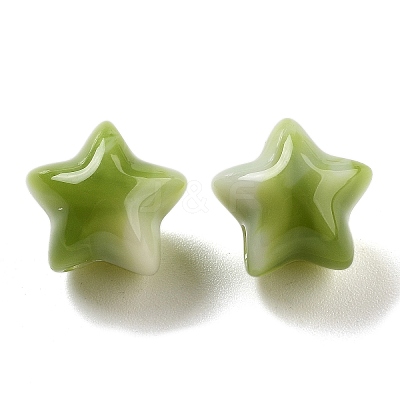 Acrylic Beads OACR-U005-04E-1