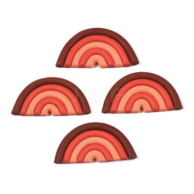 Handmade Polymer Clay Cabochons CLAY-N010-030-05-1