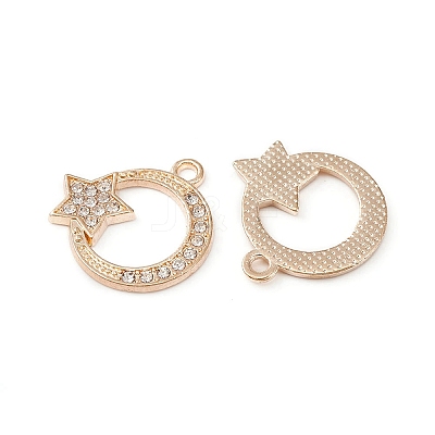 Alloy Rhinestones Pendants FIND-YW0002-01-1