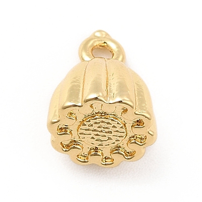 Rack Plating Brass Charms KK-K270-20G-1