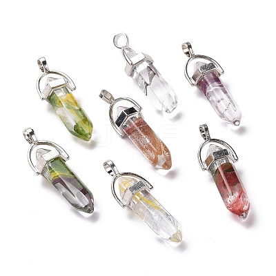 Handmade Lampwork Pendants X1-LAMP-K036-002-1
