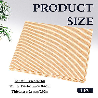 1Yard Stripe Pattern Polycotton Fabric DIY-MA0007-31B-1