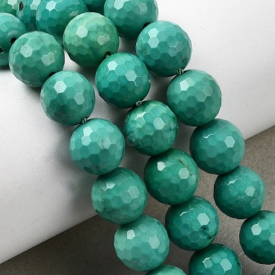 Natural Magnesite Beads Strands G-P598-E-10mm-04-1