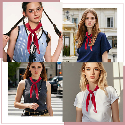 Polyester Scarf for Women Girls AJEW-WH20054-288D-1